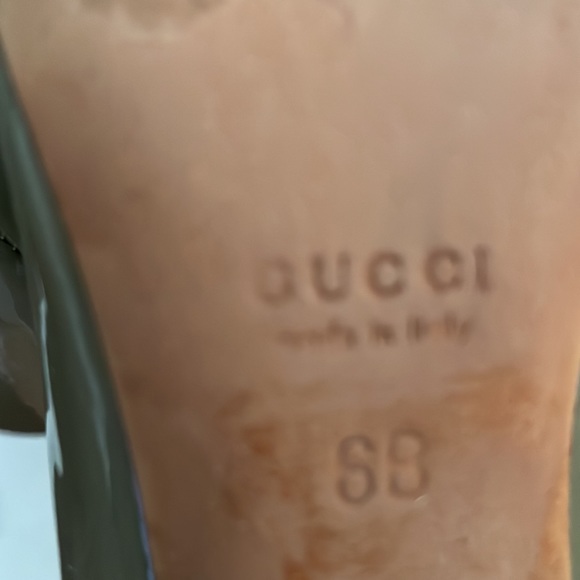 In love π green Gucci heel - Picture 9 of 11